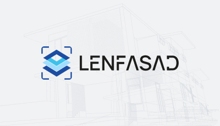 Разработка логотипа для ЛЕНФАСАД