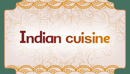 Лендинг для продажи блюд индийской кухни Indian cuisine